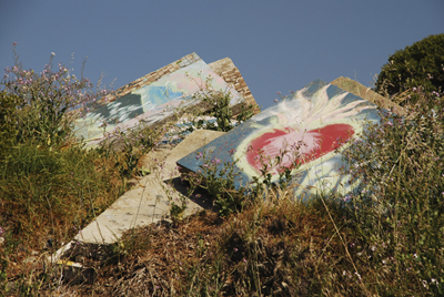 paintings on freeway slabs, Albany Bulb